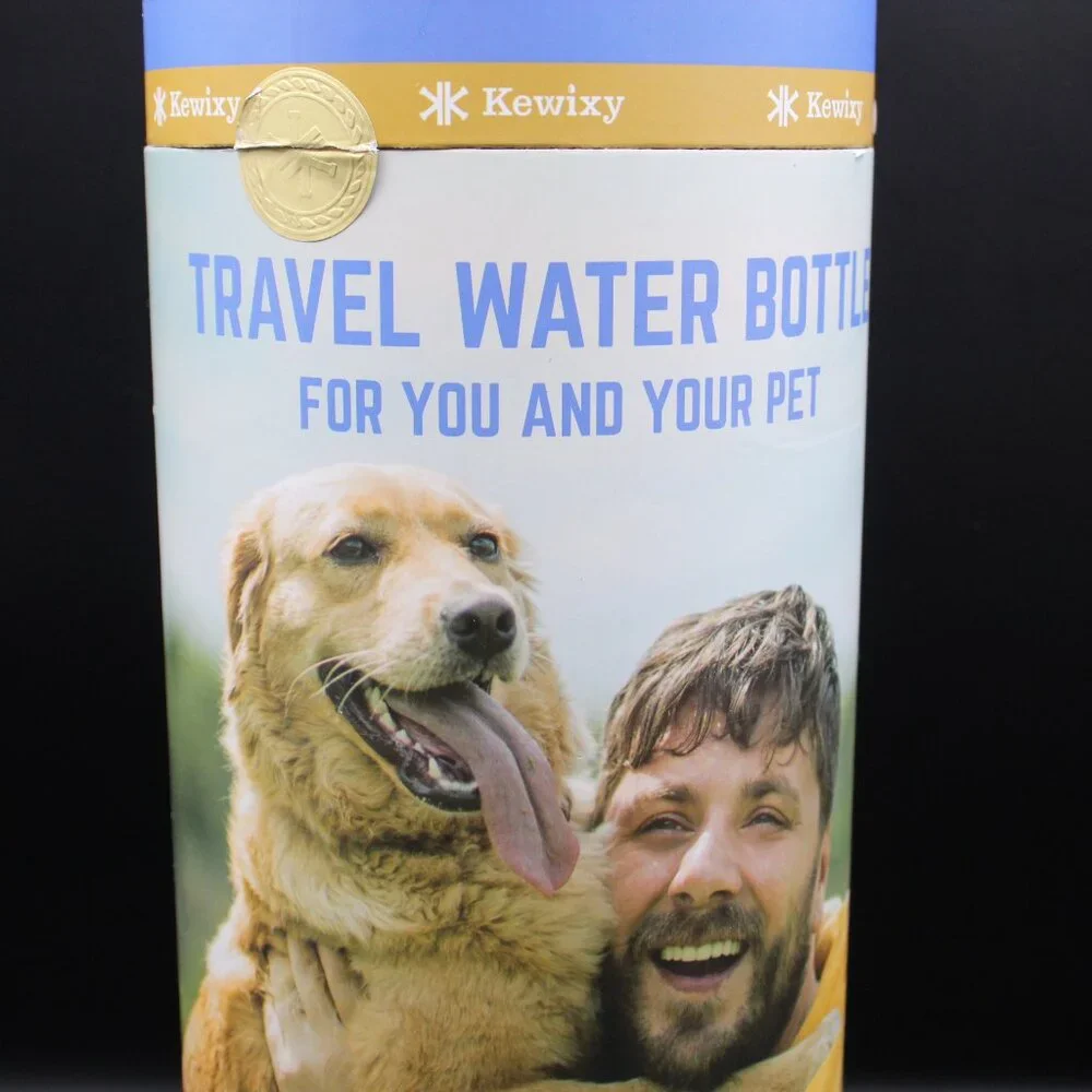 Insulated Dog Travel Water Bottle With Detachable Bowls